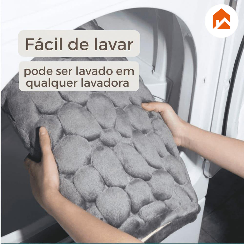 COMPRE 1 LEVE 2 - Tapete para Banheiro Antiderrapante + Brinde Exclusivo