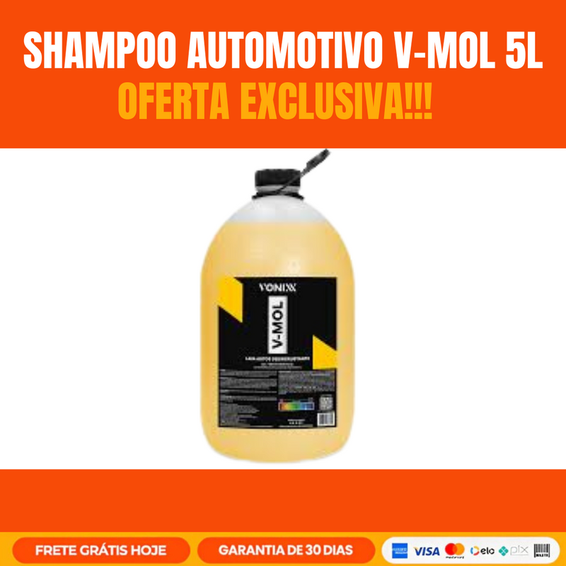 Shampoo Automotivo V-Mol 5L